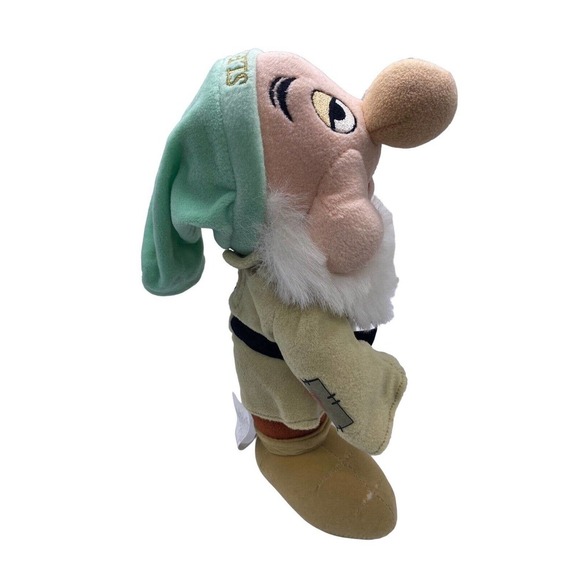Disney Sleepy Dwarf 12" Plush Standing Snow White & Seven Dwarves Disney Store - Picture 2 of 8
